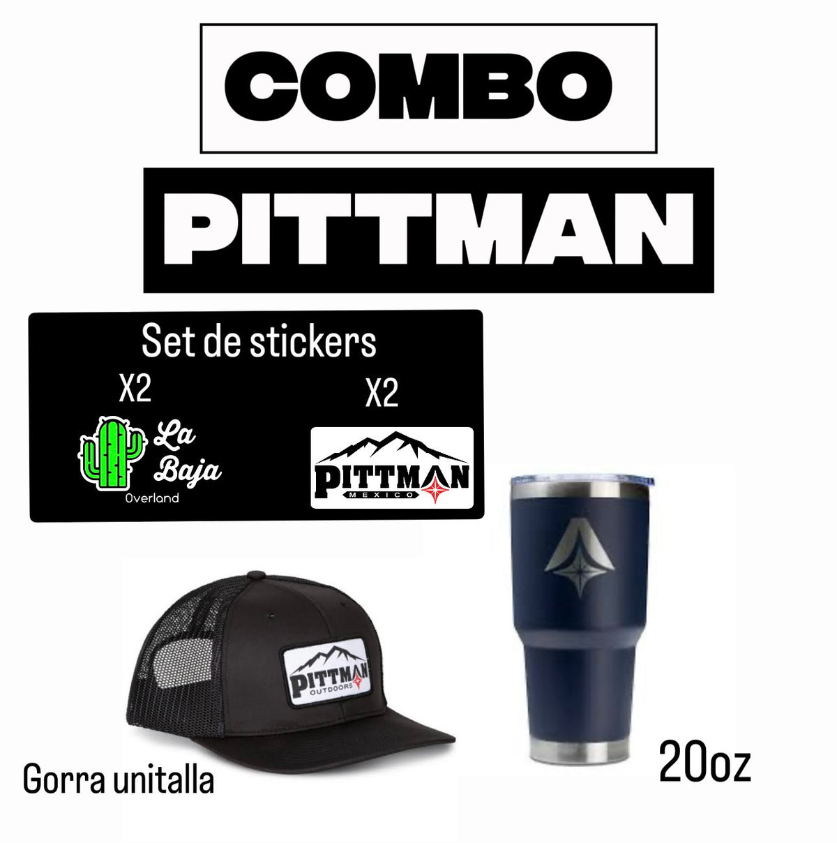 8.) Combo PITTMAN