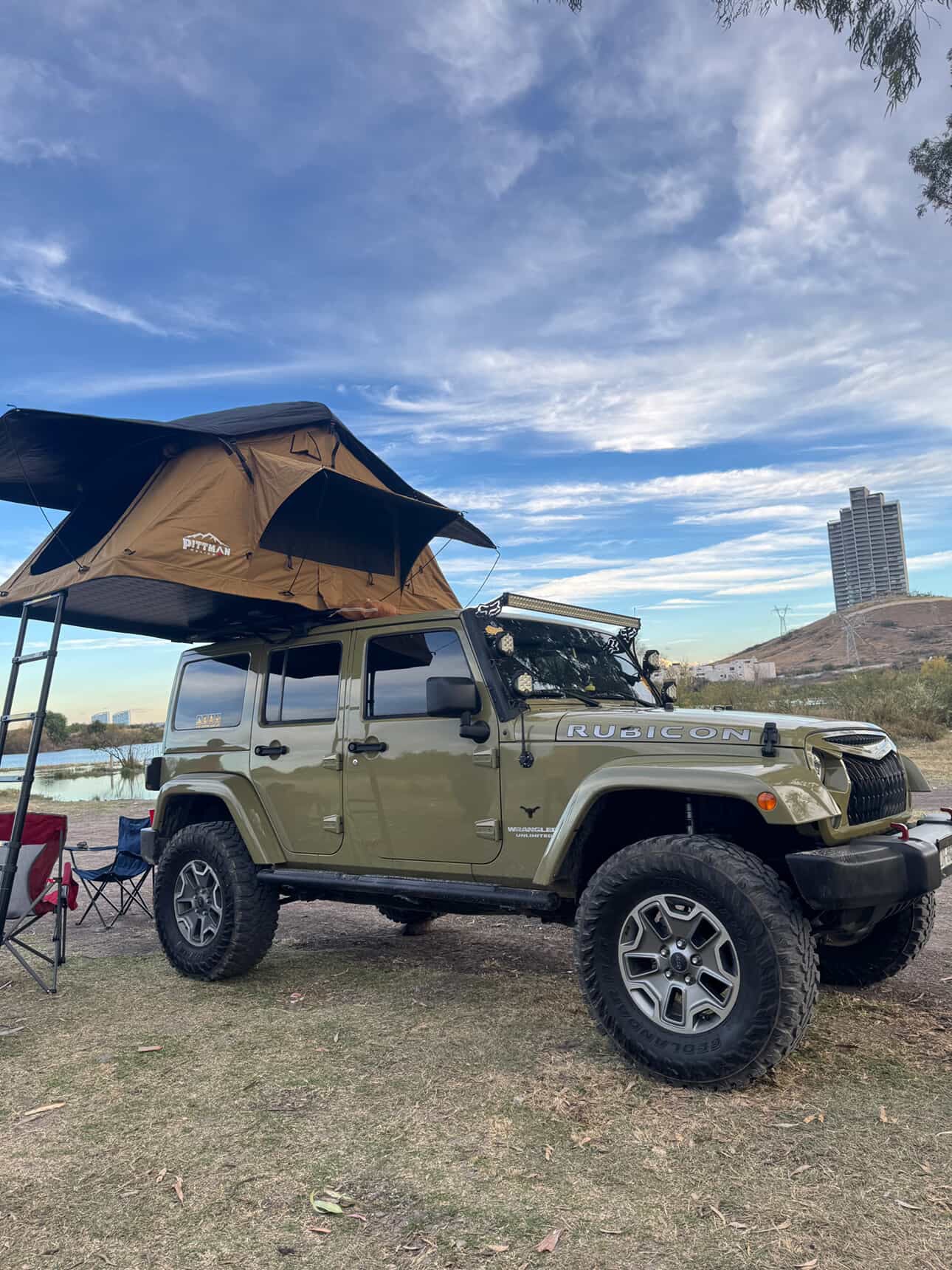 Casa de camping para techo de auto 1.4