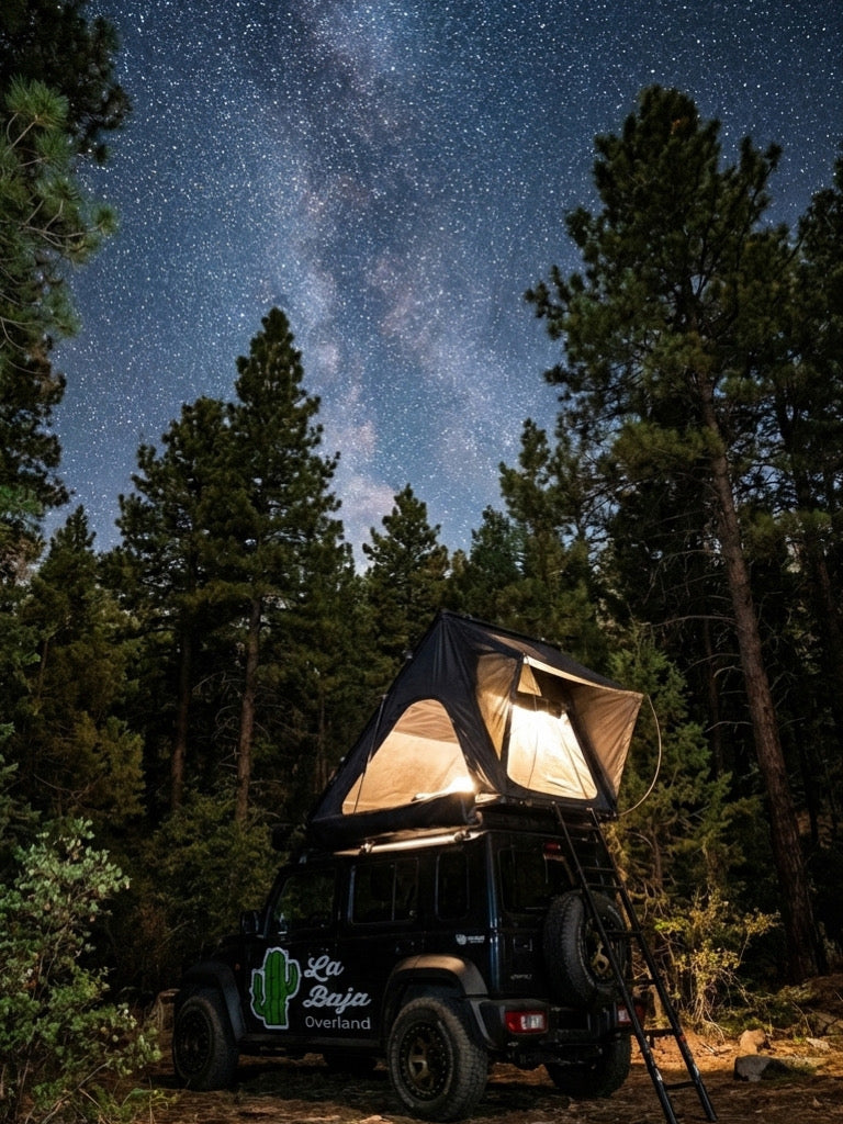 1. Casa de campaña ultra ligera con carcasa rígida de aluminio