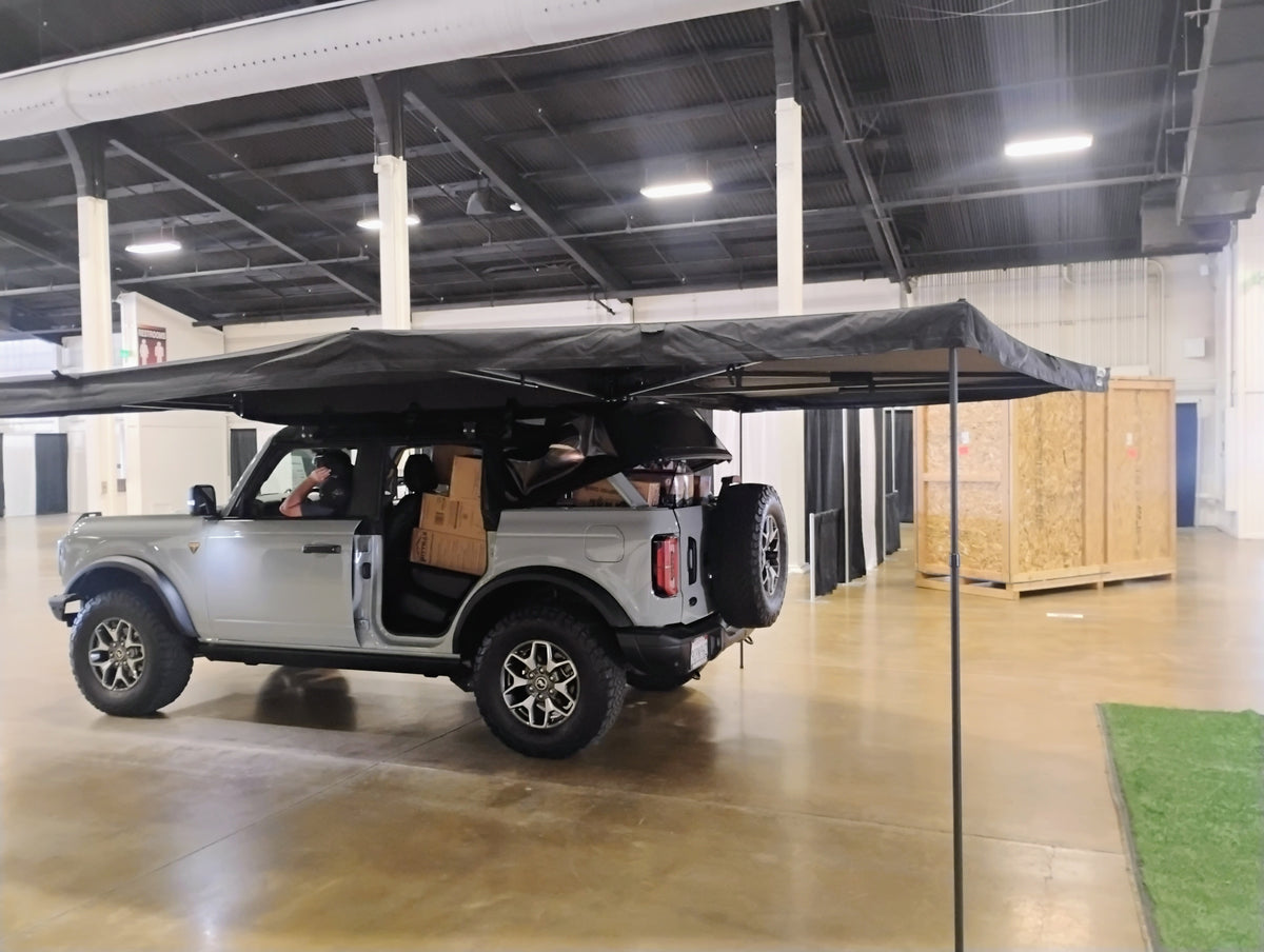 4). Toldo 270° MAX 2.5 metros