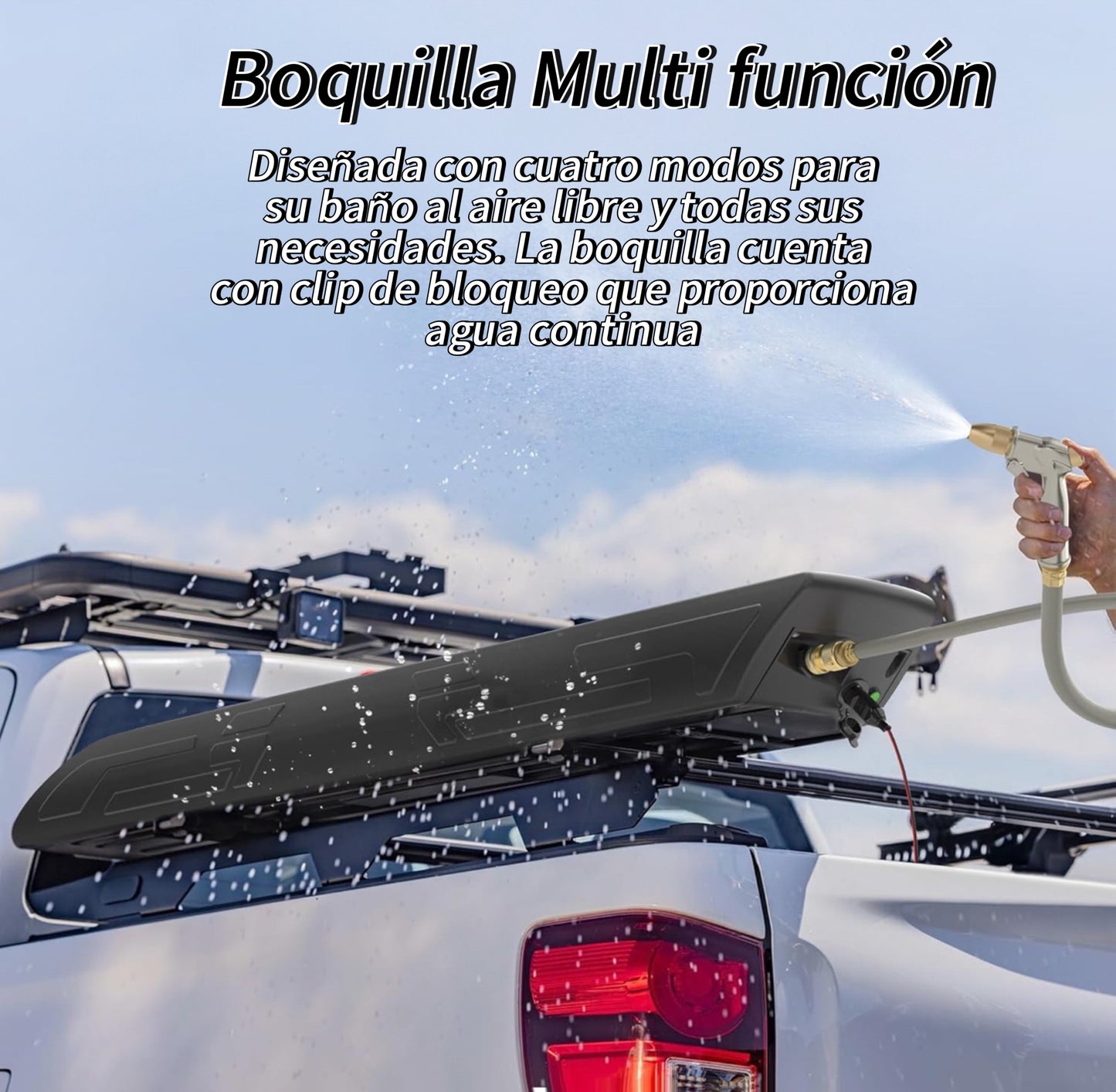 1 Tanque De Agua 30L con Bomba Integrada