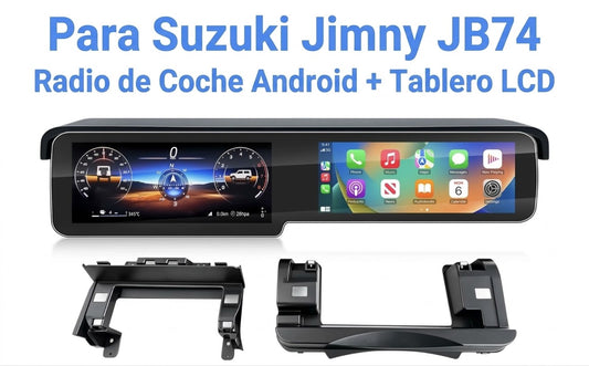 1.) Actualización Suzuki Jimny Digital de tablero de instrumentos y pantalla de info entretenimiento